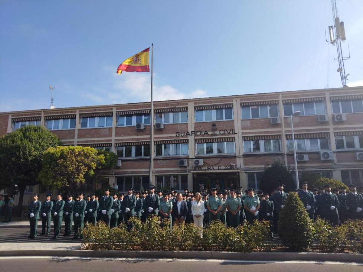 Un centenar de futuros agentes de la Guardia Civil completan su formación en la Comandancia de Toledo
