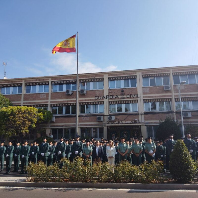 Un centenar de futuros agentes de la Guardia Civil completan su formación en la Comandancia de Toledo