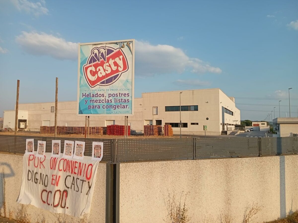 La plantilla de Helados Casty en Talavera irá a la huelga para exigir «un convenio colectivo digno»