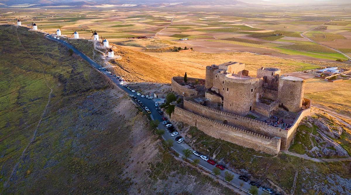 Se derrumba una torre del castillo de Almonacid de Toledo