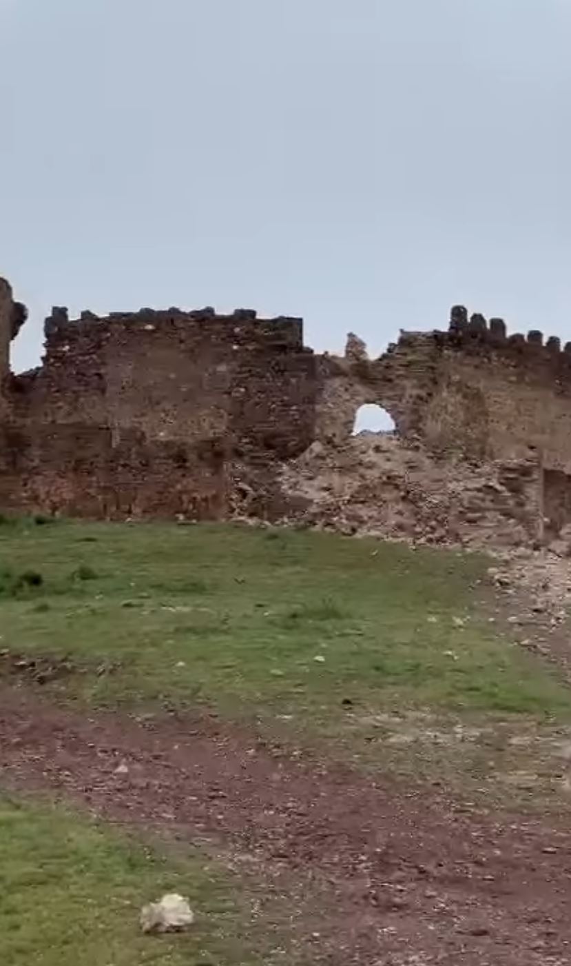 Se derrumba una torre del castillo de Almonacid de Toledo